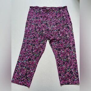 Tek Gear Purple Floral Leggings